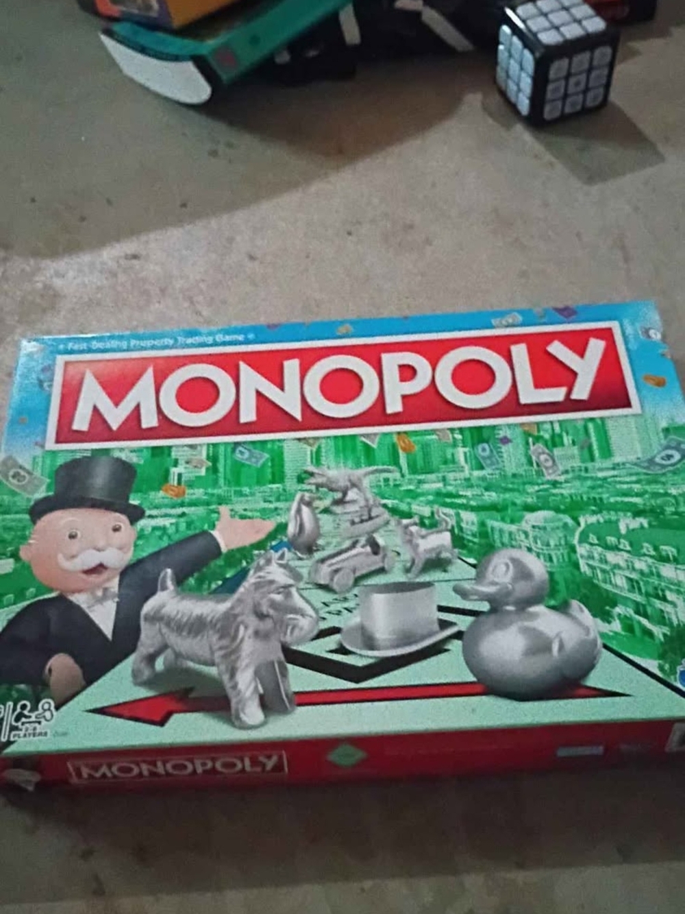 Monopoly Classic Board Game - Red & Green Box